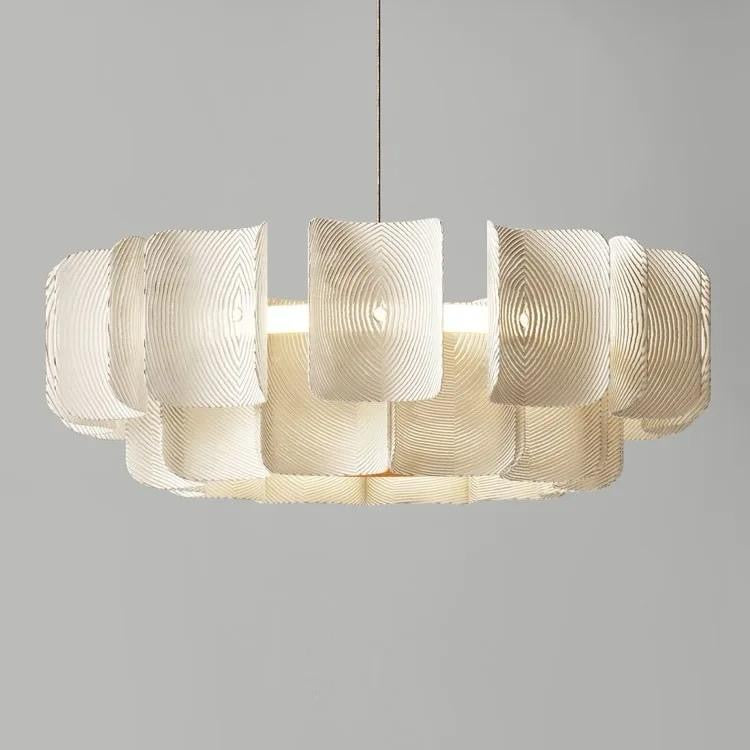 Lámpara colgante de techo de marfil