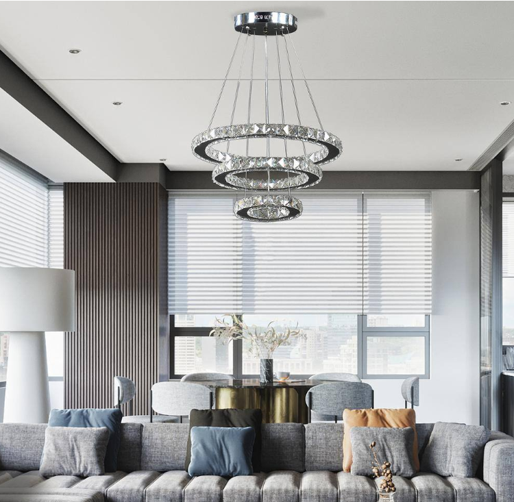 Aurea Rings Chandelier