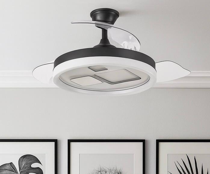 Invisible Fan Light - Black