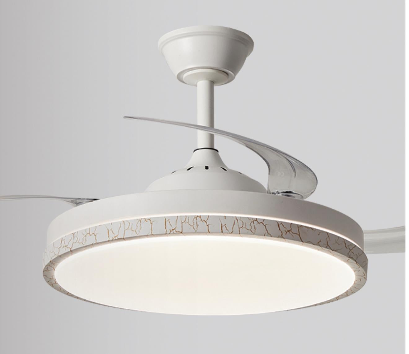 Invisible Fan Light - White